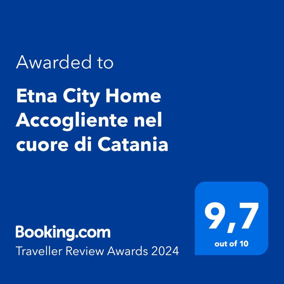 Etna City Home Accogliente Nel Cuore Di Catania-Fontanarossai nemzetközi repülőtér Kültér fotó